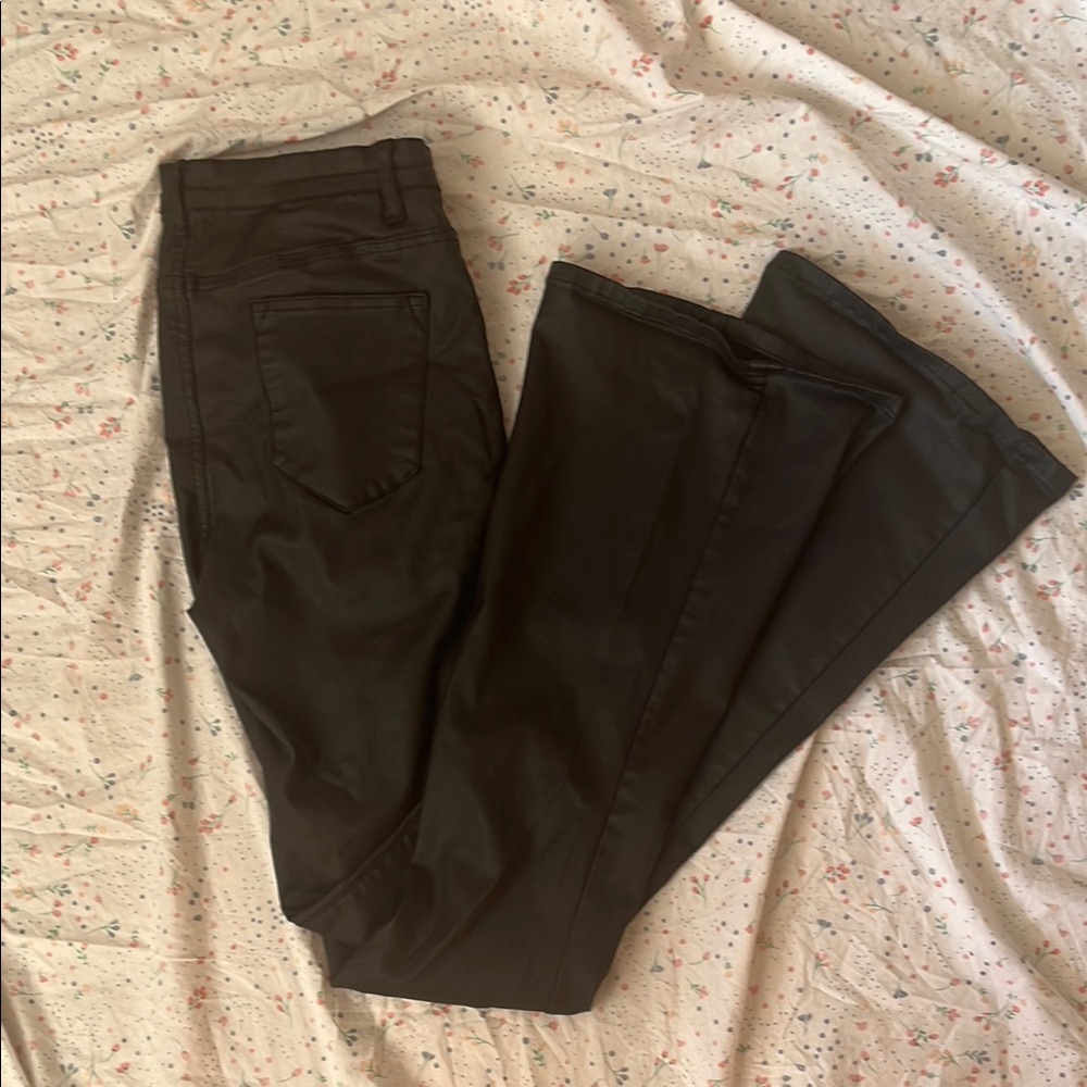 EDIKTED LEATHER JEANS